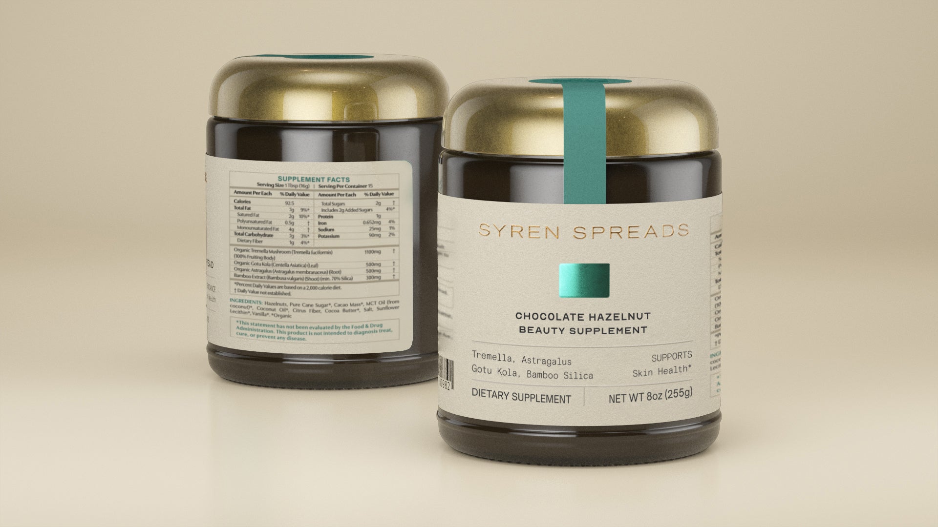 CHOCOLATE HAZELNUT BEAUTY SUPPLEMENT NET WT 8oz (255G)