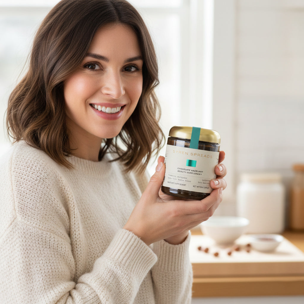 1 Chocolate Hazelnut Beauty Supplement Jar